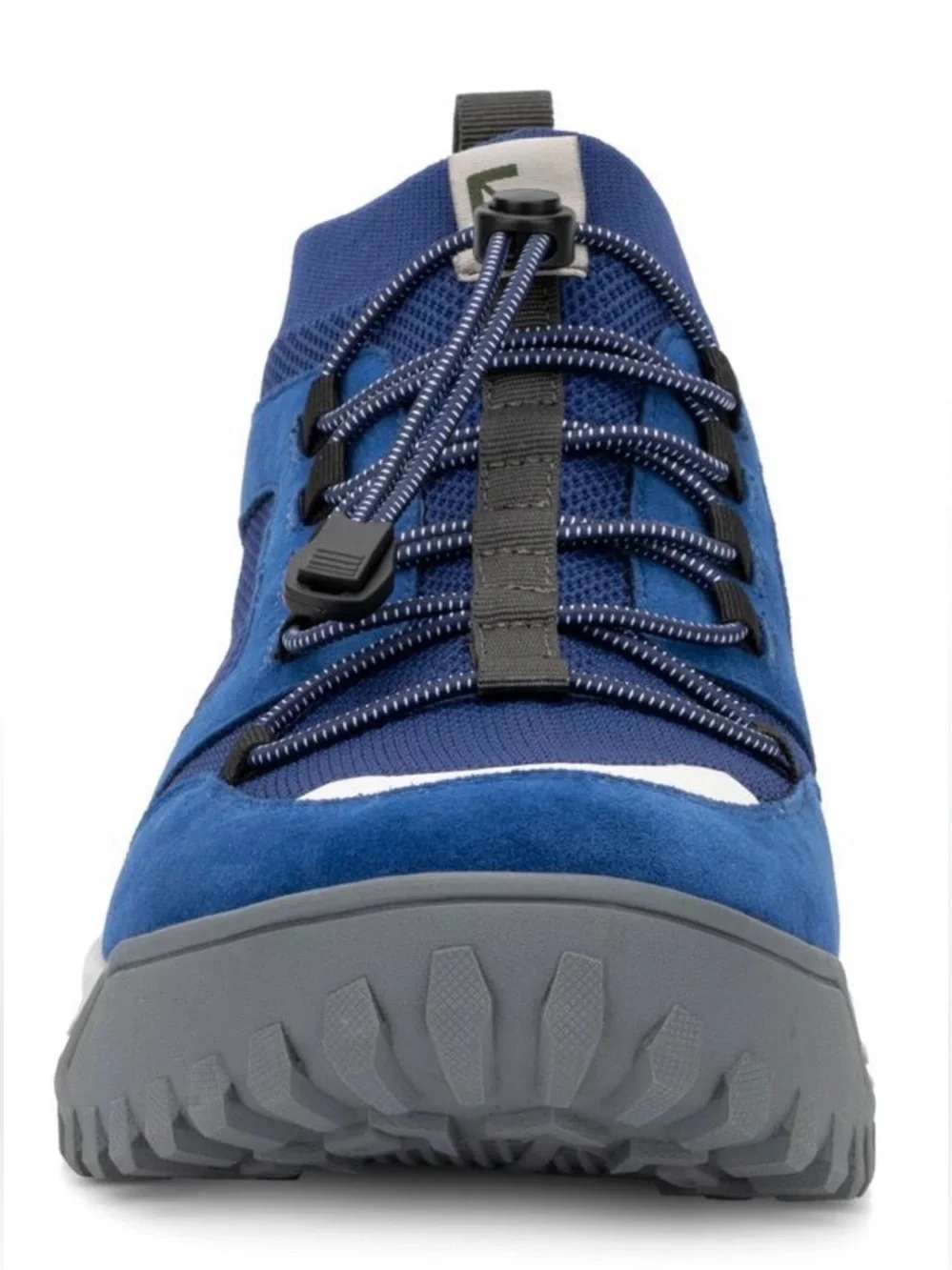 Hybrid Green Label Men's Blue Mesh & Suede Trail Sneaker Size 9